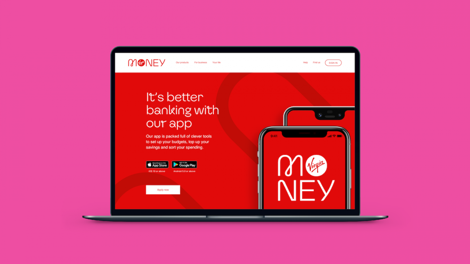Virgin Money品牌形象設計